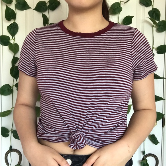 Red Striped Ringer Tee - Picture 4 of 4